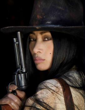 Bai Ling as The Stranger in Yellow Hill: The Stranger's Tale