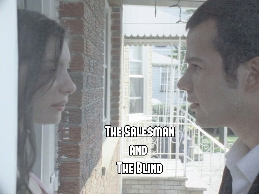 Daniel Kemna and Rebekah Nelson in the Salesman and the Blind. 2007