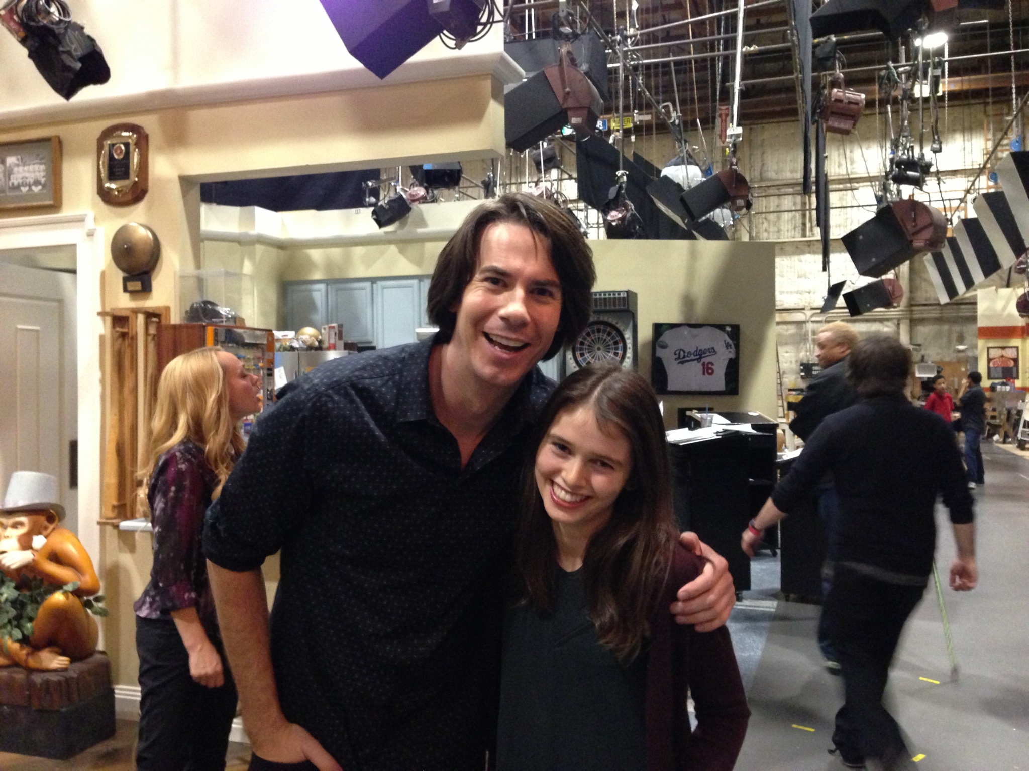 Madeleine Coghlan and Jerry Trainor of Wendell and Vinnie