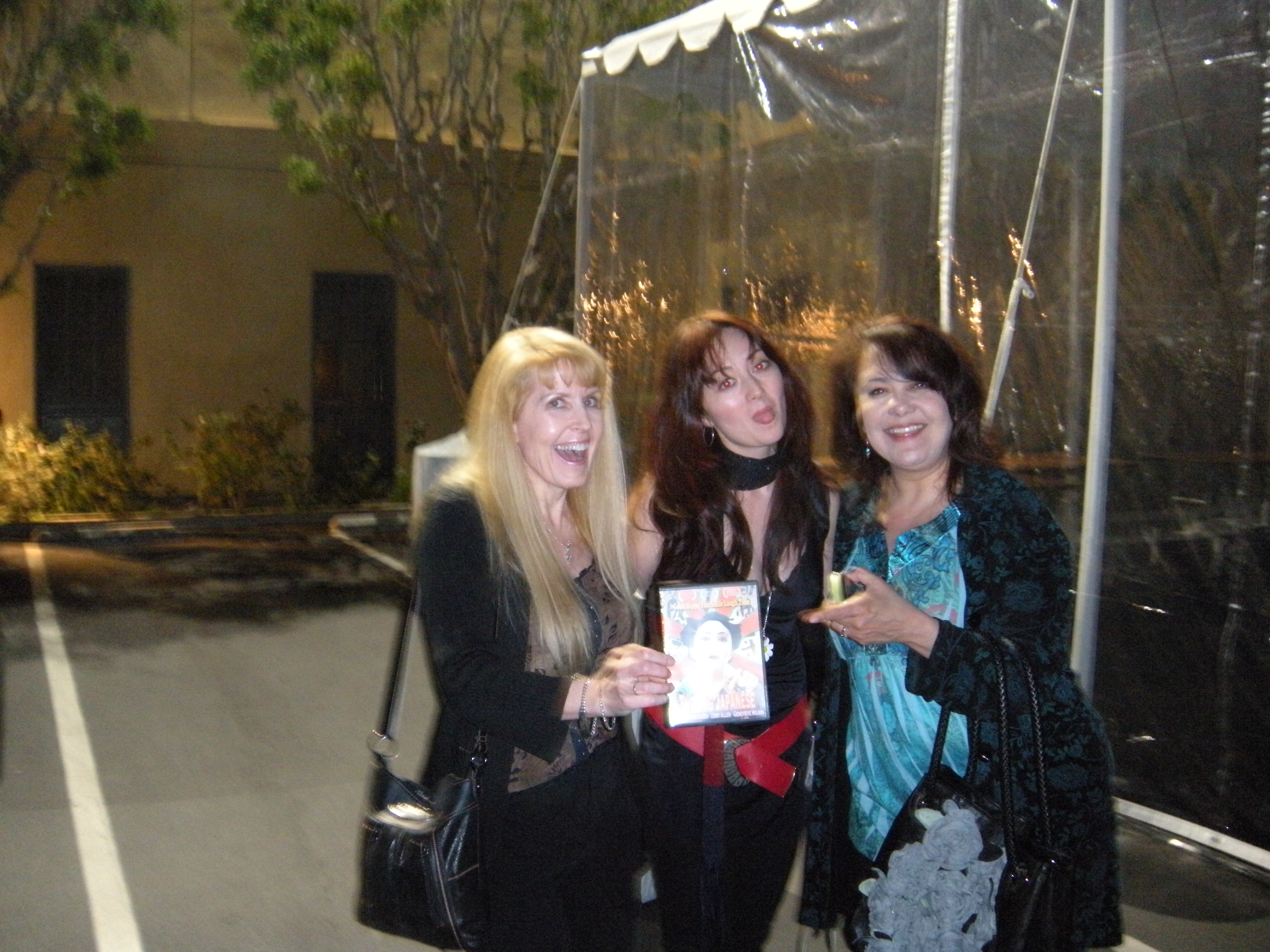 Sunny Hilden, Genevieve Mariko Wilson, Rita Tarin at Beverly Hills Short Film Festival/2010. Turning Japanese wins 2 Awards!