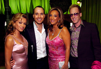 David Furnish and Paulina Rubio