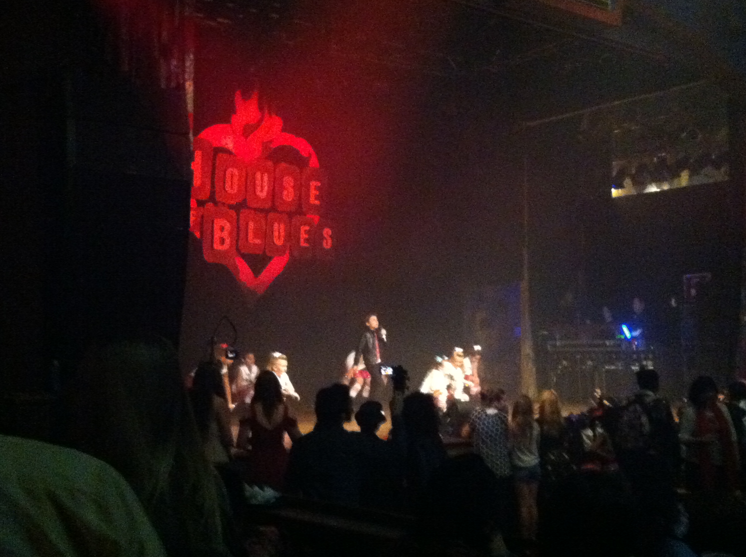 Austin Chase performing at House of Blues