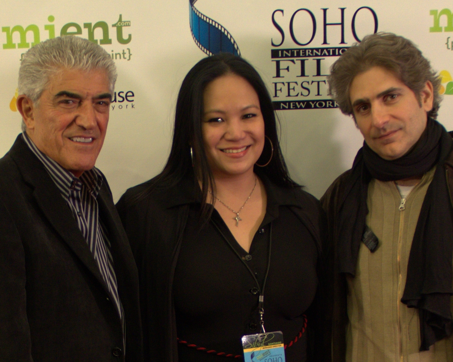 Frank Vincent, Sibyl Santiago & Michael Imperioli 2011 SOHO International Film Festival NYC