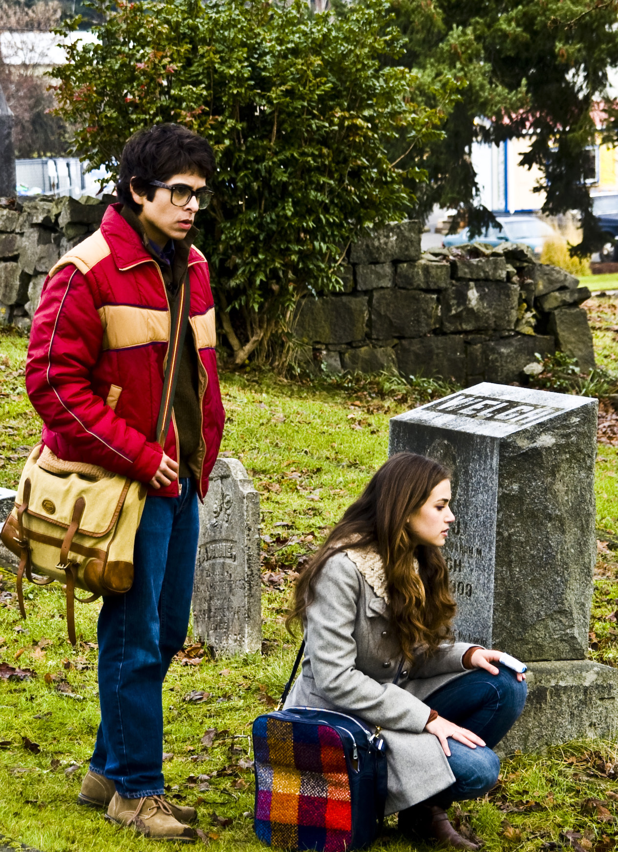 Still of Alix Elizabeth Gitter and James Cavlo in A Haunting at Silver Falls (2013)