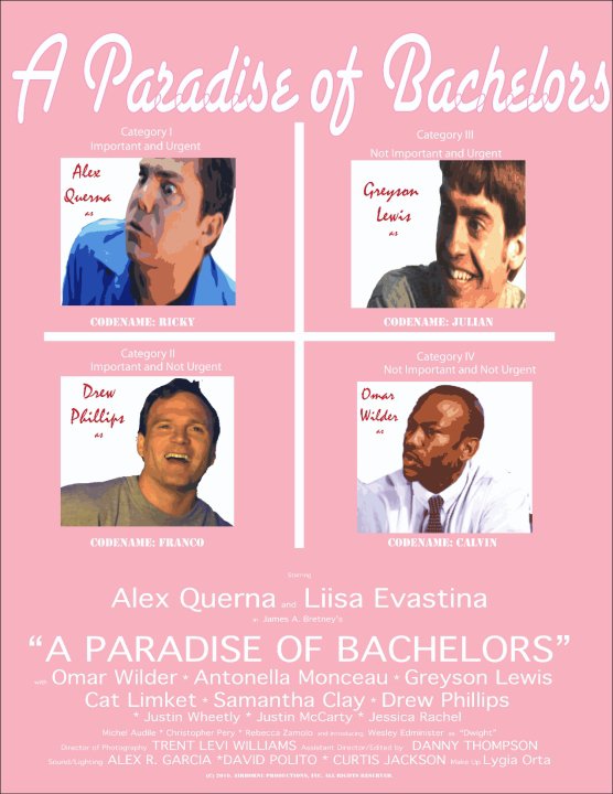 Drew Phillips as Franco in A PARADISE OF BACHELORS.