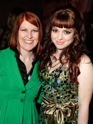 Kate Flannery and Jennifer Stone