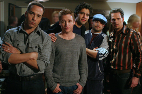 Still of Kevin Dillon, Adrian Grenier, Jeremy Piven, Kevin Connolly and Jerry Ferrara in Entourage (2004)