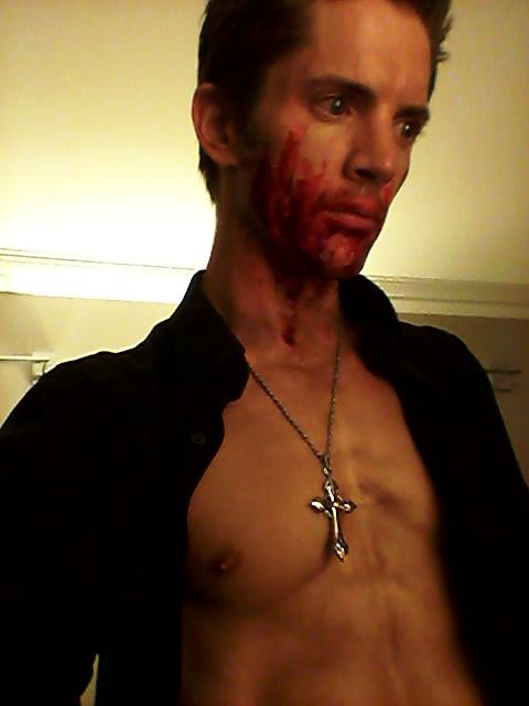 behind the scenes from currently undisclosed vampire project (possible 2016)
