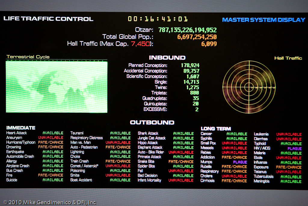 Control Room Main Monitor in 