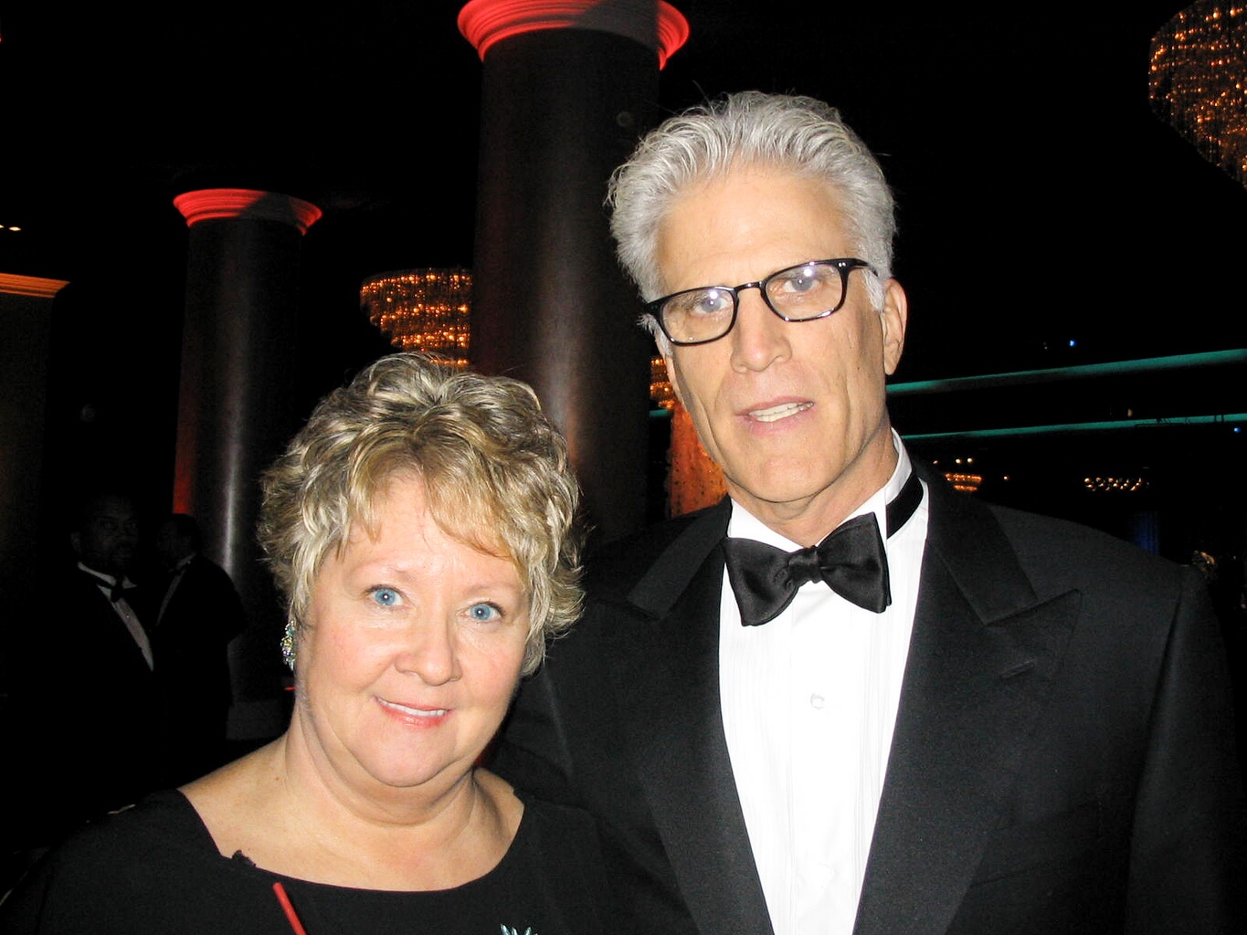 Glessna Coisson and Ted Danson