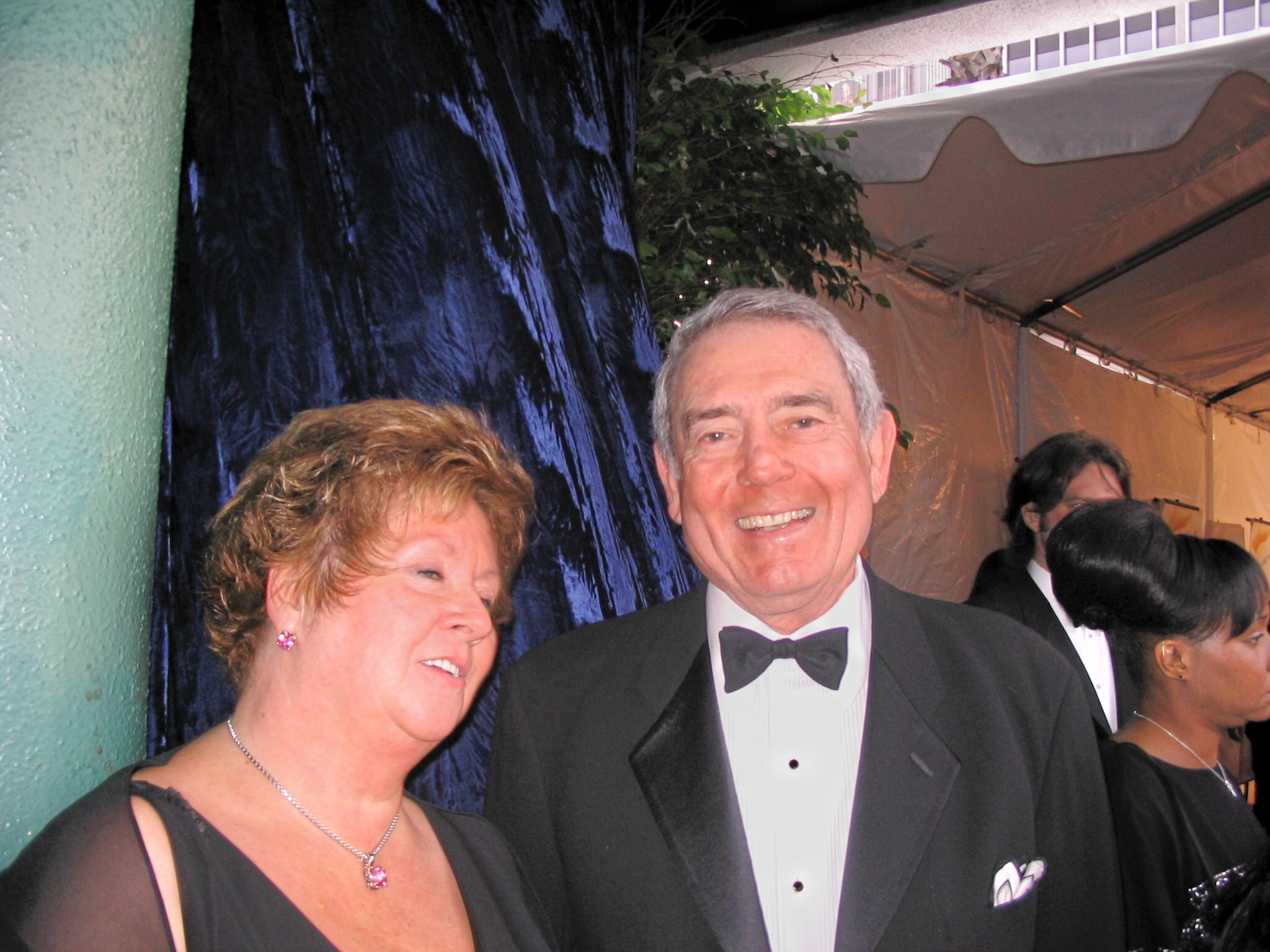 Dan Rather and Glessna Coisson