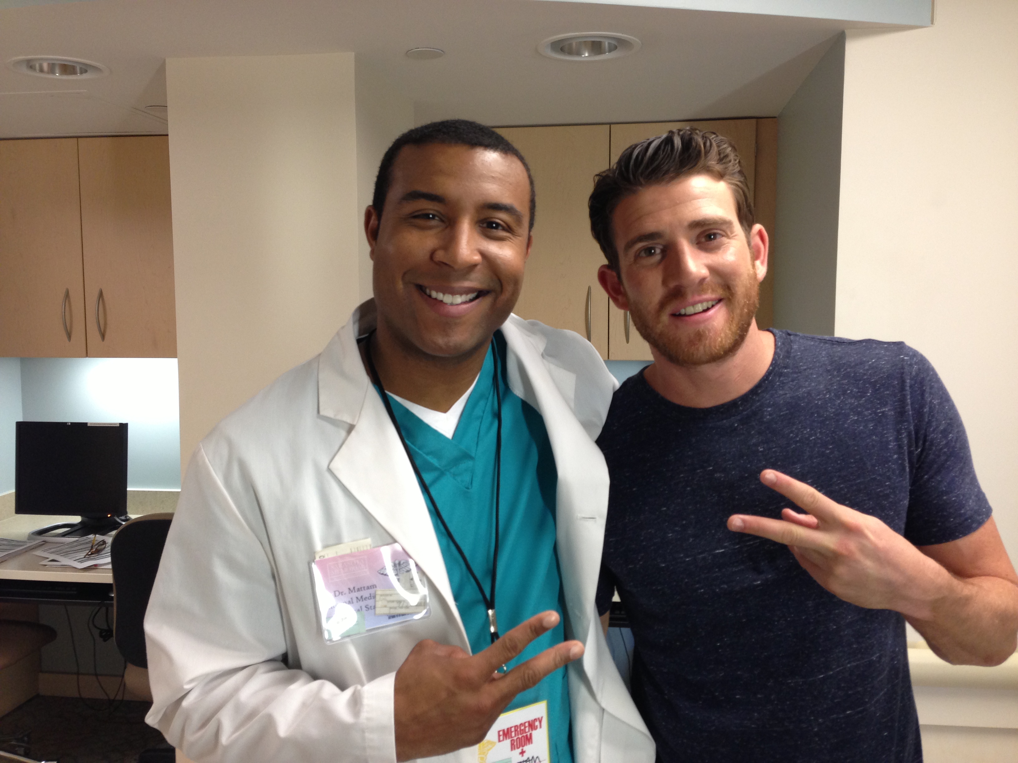 Bryan Greenberg and Henry Bazemore Jr. on Location - A Short History of Decay