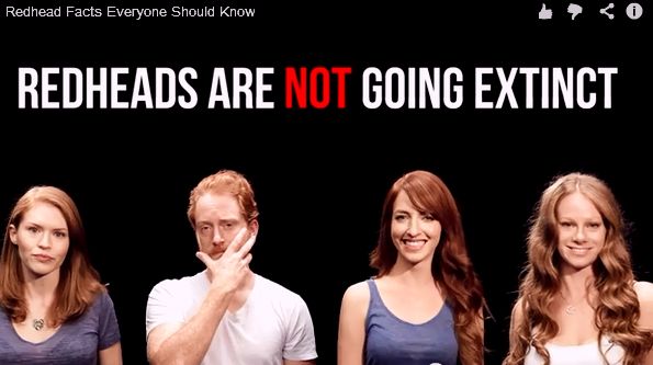 Buzzfeed Redhead Facts