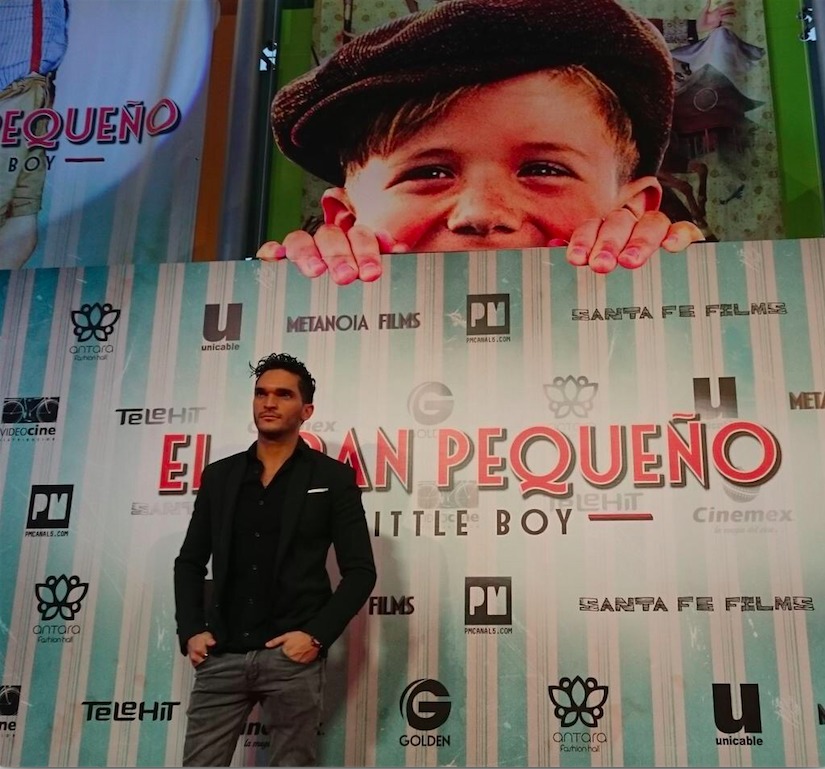 Jeronimo Medina at the -Little Boy- premiere in Mexico City