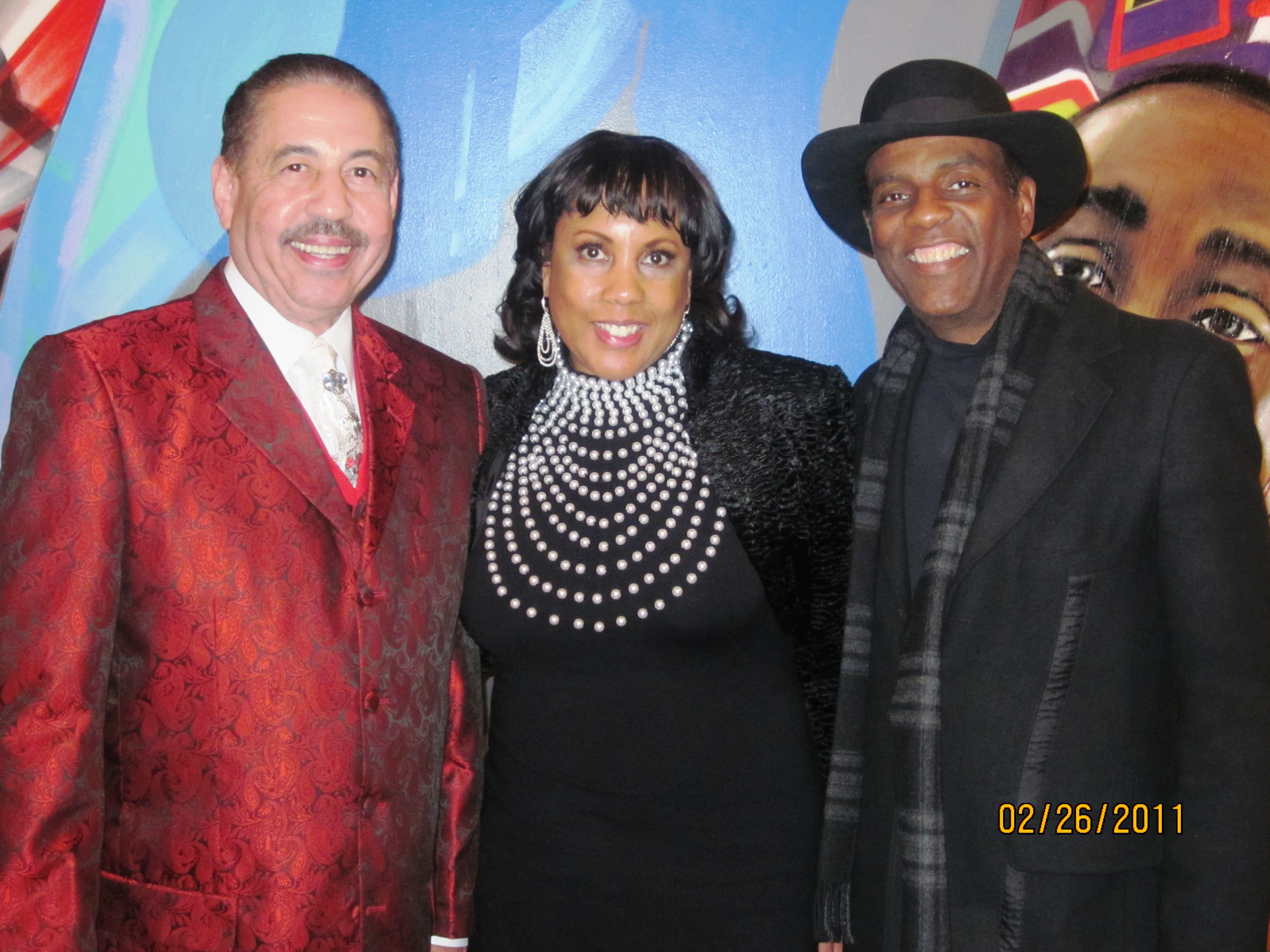 Detroit Judge Craig Strong and Music Composer Eric Butler at the Living Legends Awards held annually at the California African American Museum hosted by Assemblymember Mike Davis