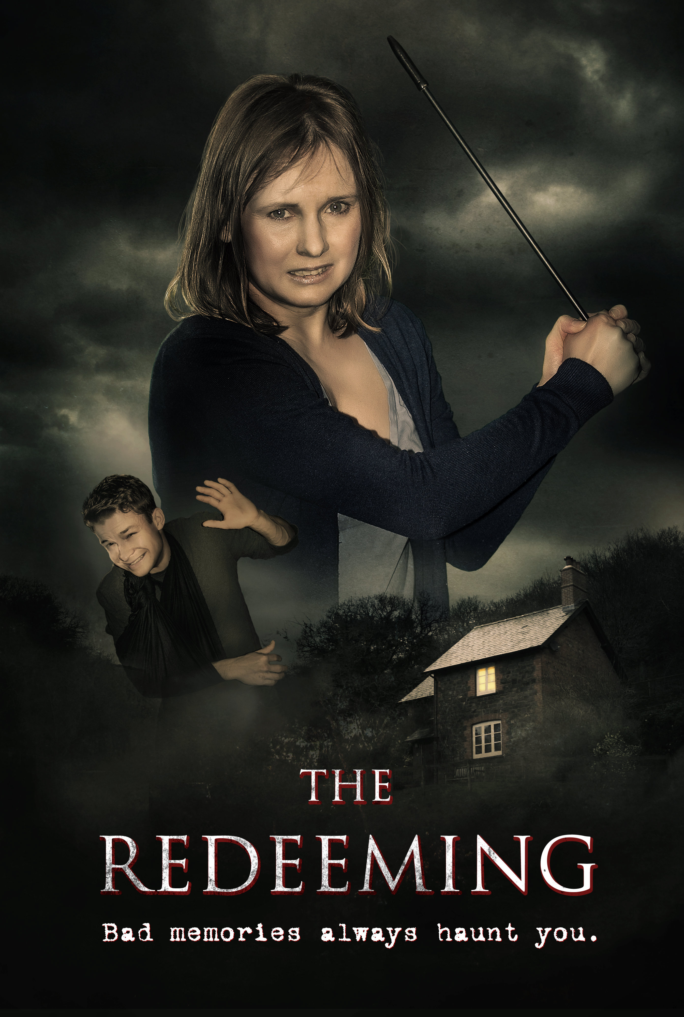 Brian Barnes, Ryan Wichert and Tracey Ann Wood in The Redeeming