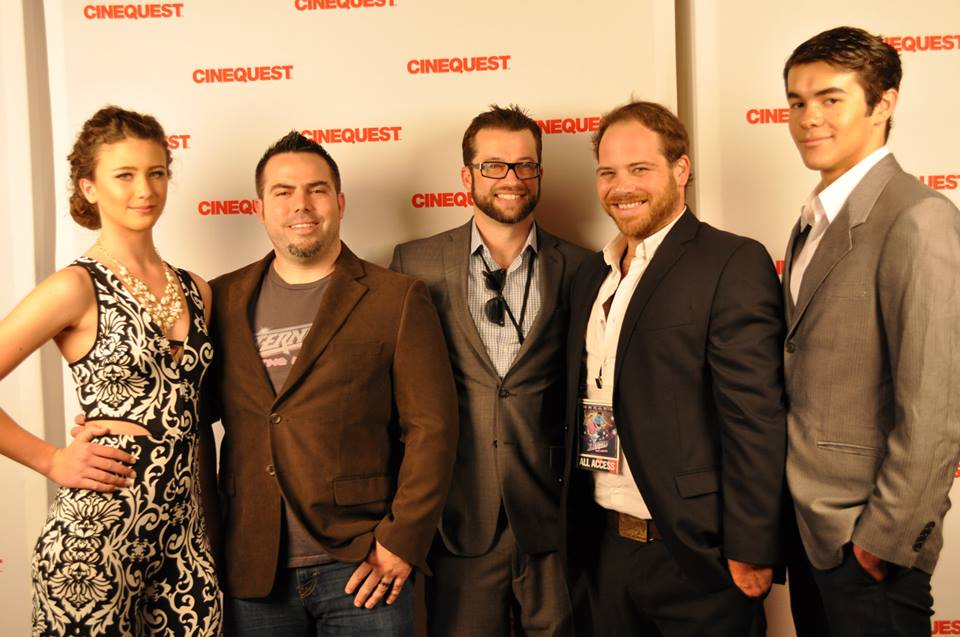 The Eternity team on the red carpet at Cinequest in San Jose.