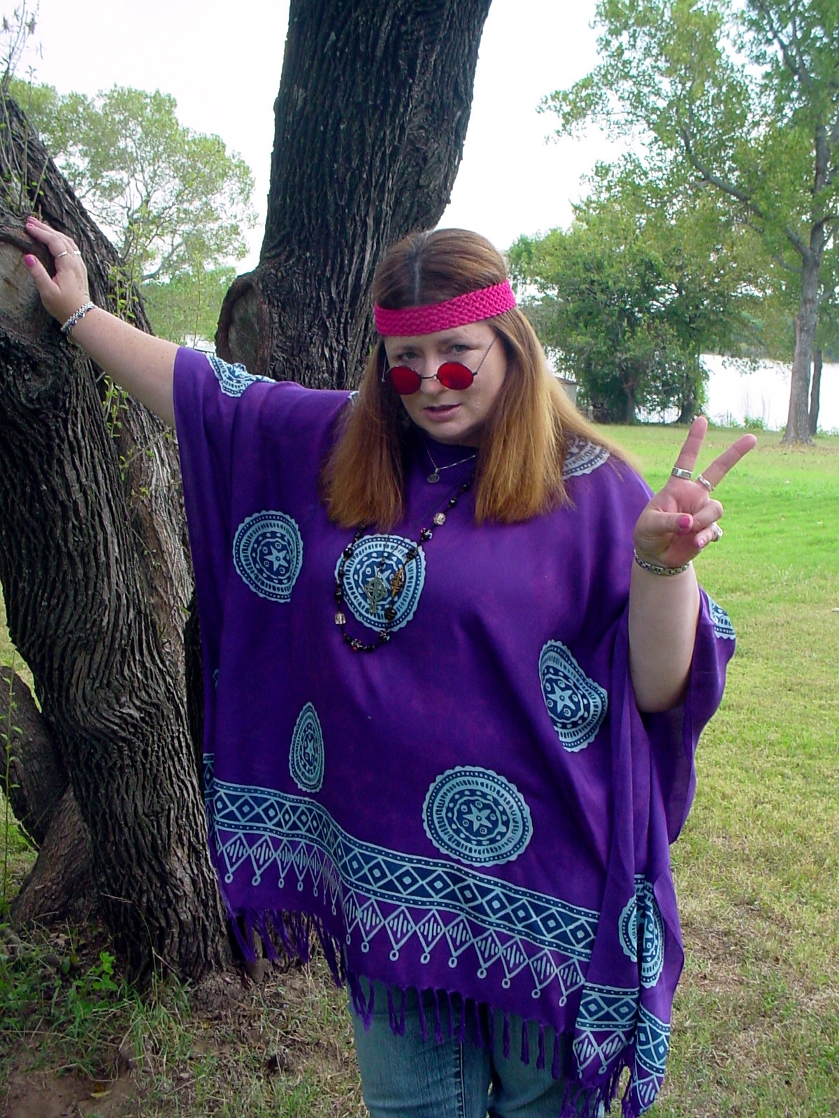 Marie Del Marco as the Hippie