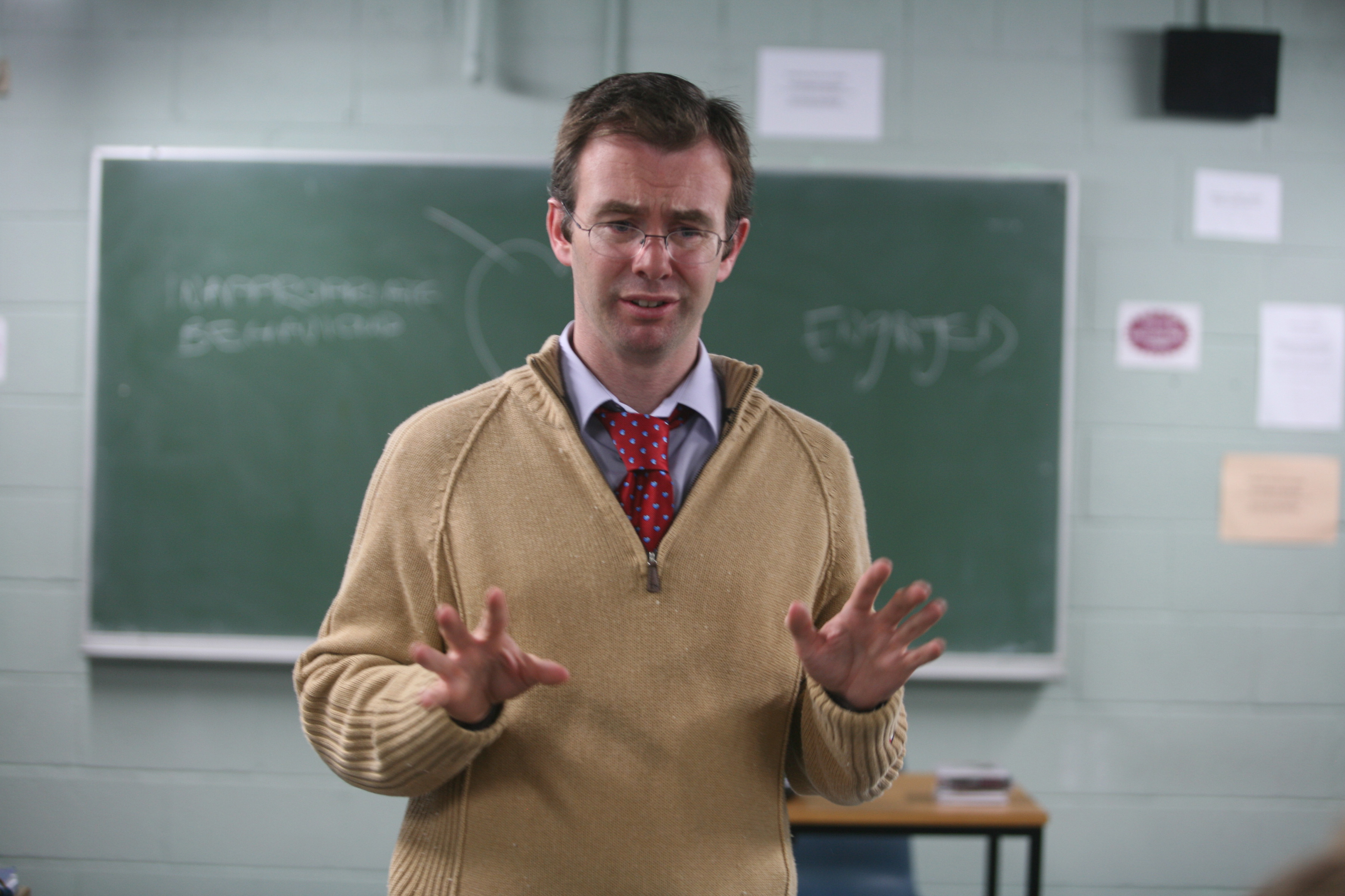 William Morgan as Myles Brennan in The English Class