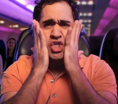 Rahul Nath for the national campaign 'Virgin America'