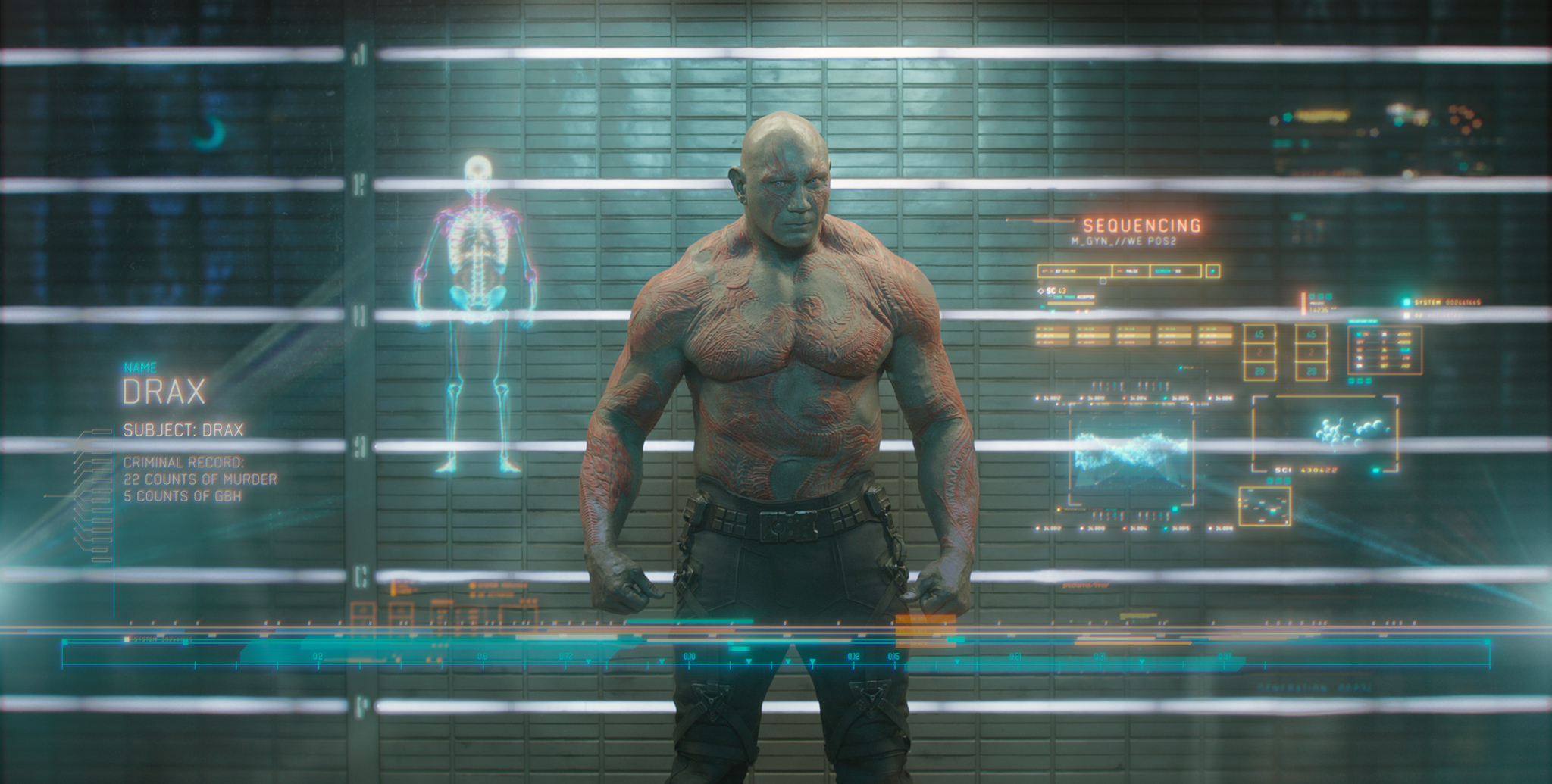 Still of Dave Bautista in Galaktikos sergetojai (2014)