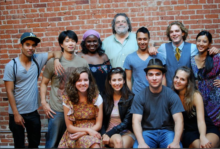 the cast of Bang Bang Your Dead and Director Anthony Barnao