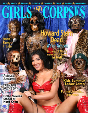 Girls and Corpses Magazine Cover