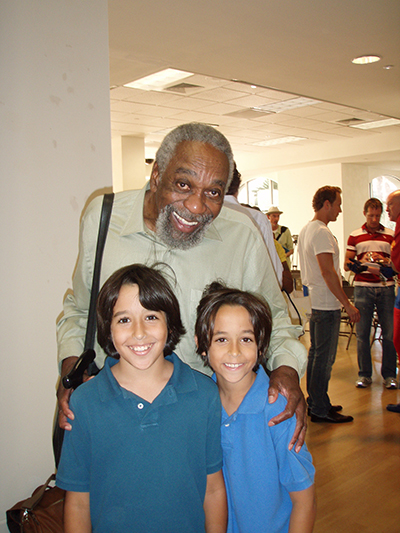 At Sunscreen Festival Workshop with actor Bill Cobbs.