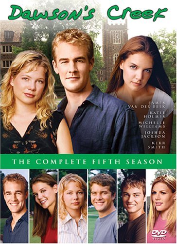 James Van Der Beek, Katie Holmes, Joshua Jackson, Busy Philipps, Kerr Smith and Michelle Williams in Dawson's Creek (1998)