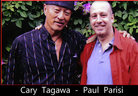 Cary Tagawa and Paul Parisi
