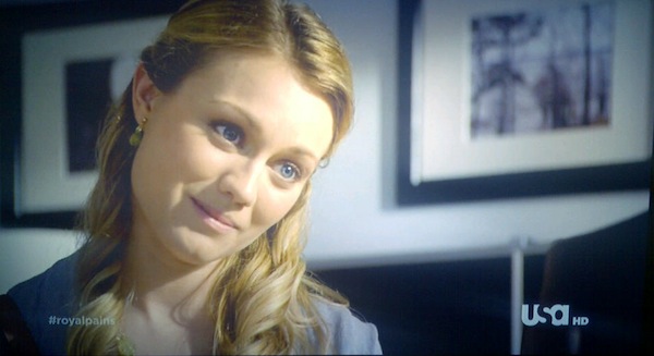 As Jenny Shaw on Royal Pains