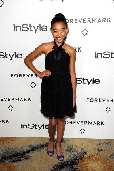 Amandla Stenberg at InStyle and Forevermark A Promise of Beauty and Brilliance Golden Globes Party - January 10, 2012