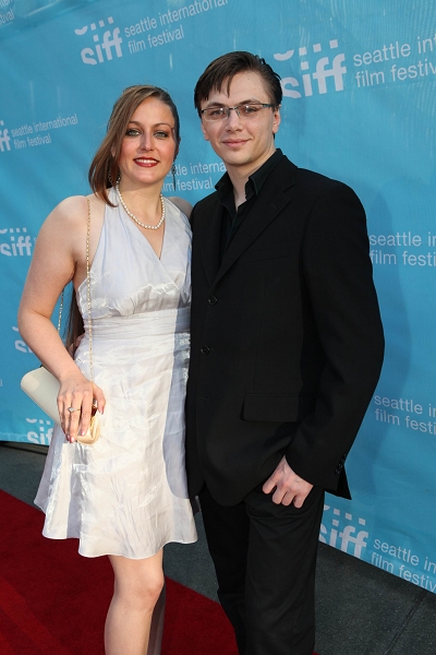 SIFF 2011 Red Carpet. Jennifer Ingle and Charles-Henri Avelange.