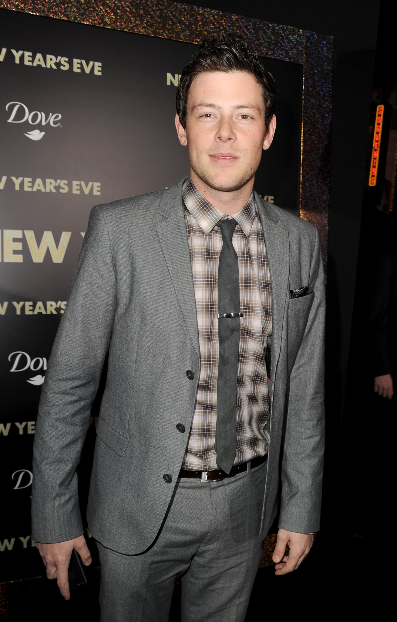 Cory Monteith at event of Naujieji metai Niujorke (2011)