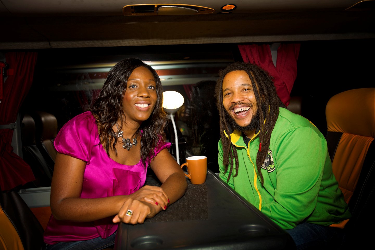 Susan Etok with Stephen Marley 2012