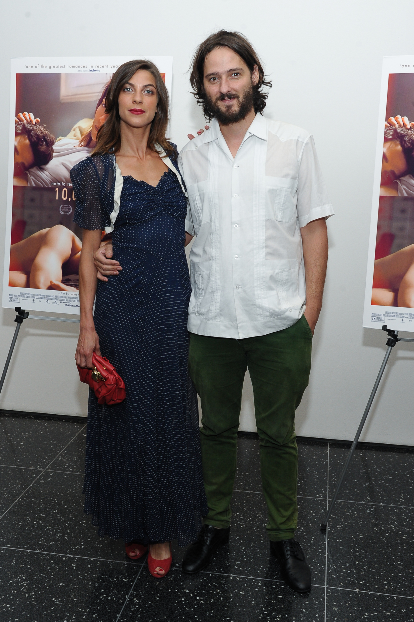 Natalia Tena and Carlos Marques-Marcet at event of 10.000 Km (2014)