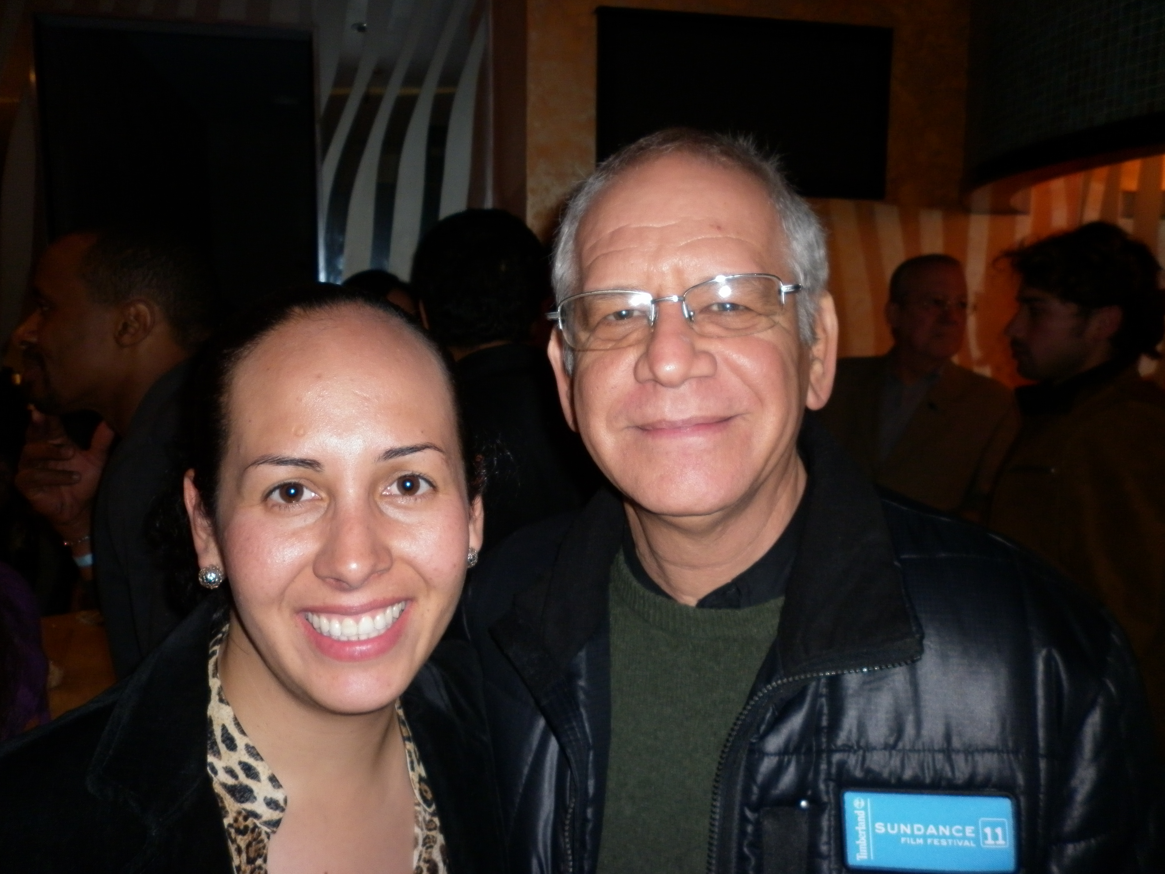 With monsieur le directeur Gerardo Chijona at the Havana Film Festiva New York, USA (2011)