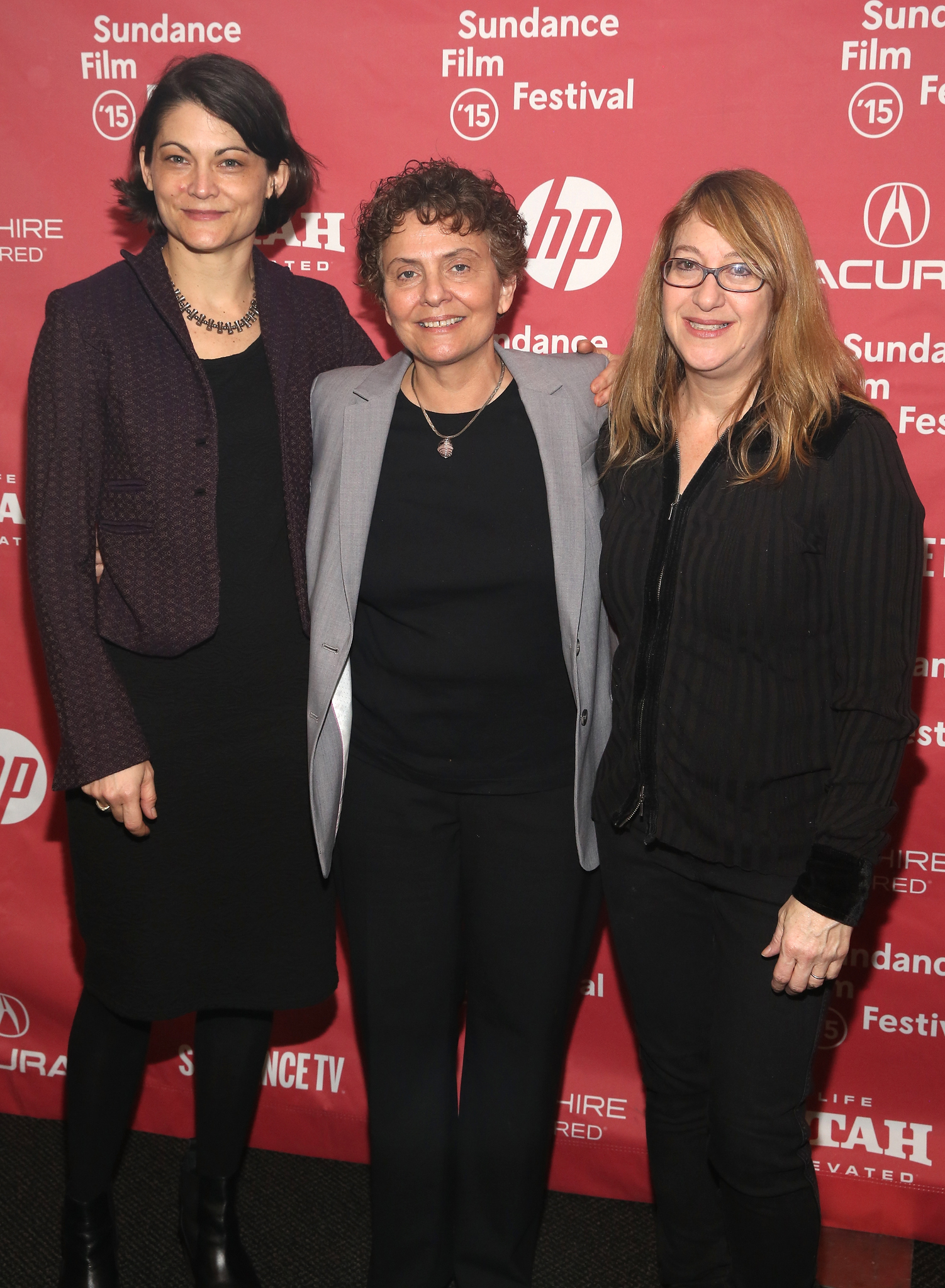 Ellin Baumel, Shanti Avirgan and Jean Carlomusto at event of Larry Kramer in Love and Anger (2015)