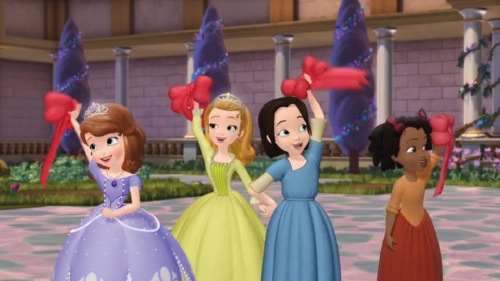 Still of Darcy Rose Byrnes, Ariel Winter, Isabella Acres and Diamond White in Sofia the First (2013)