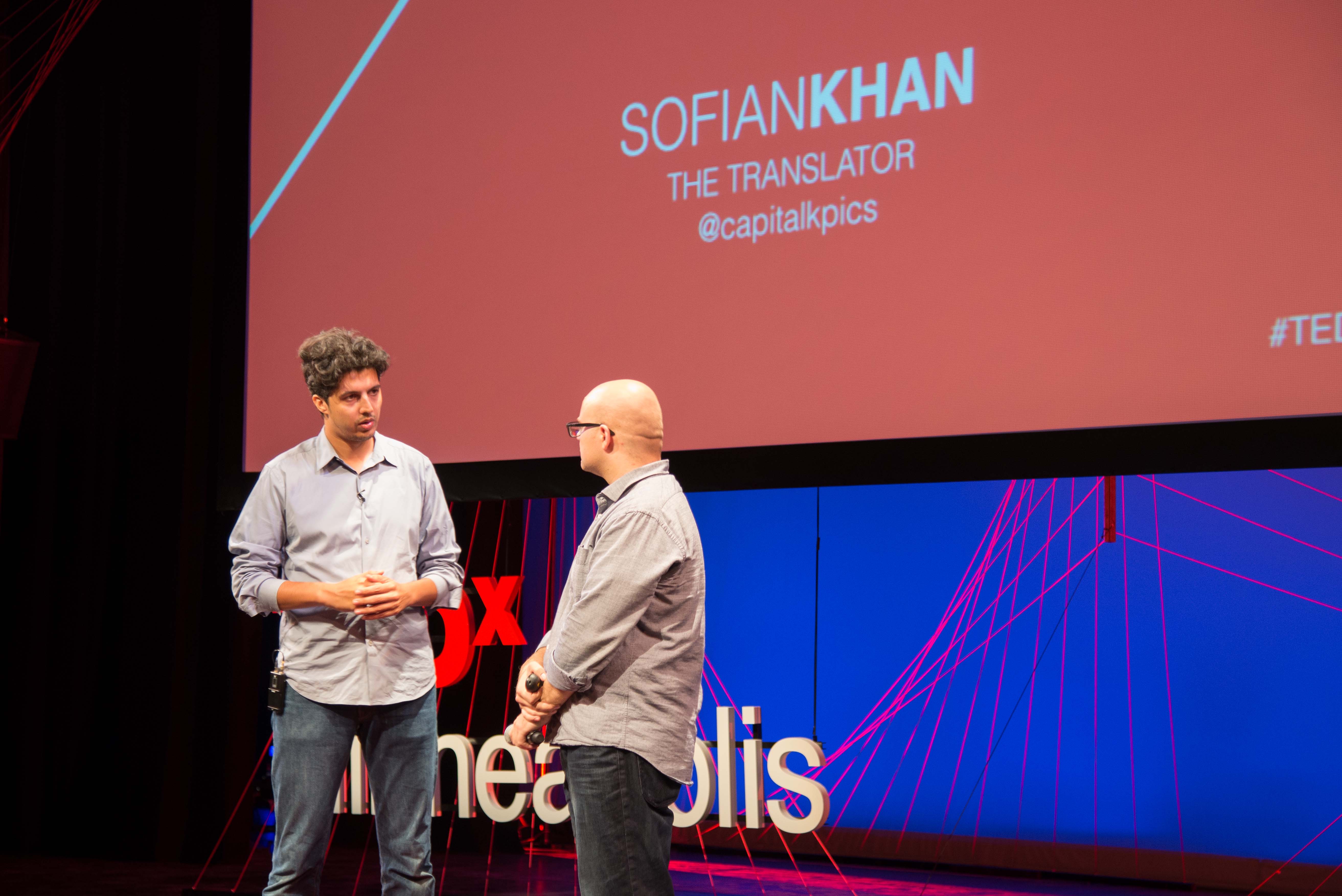 Presenting a clip from 'The Interpreter' at TEDxMinneapolis 2015.