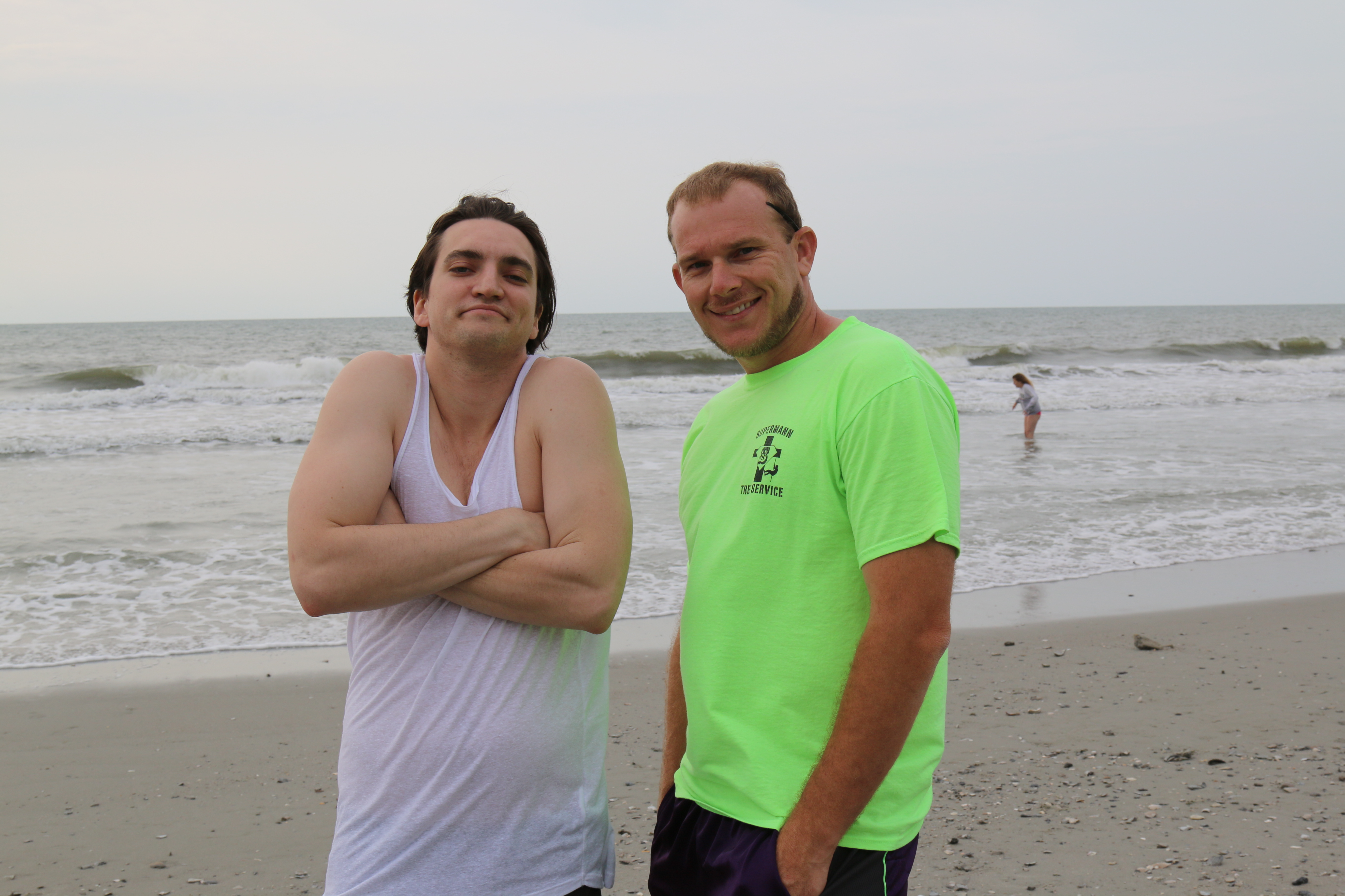 Richard S. Harmon, from the 100, and Lumberjack, were enjoying their selves at Myrtle Beach.