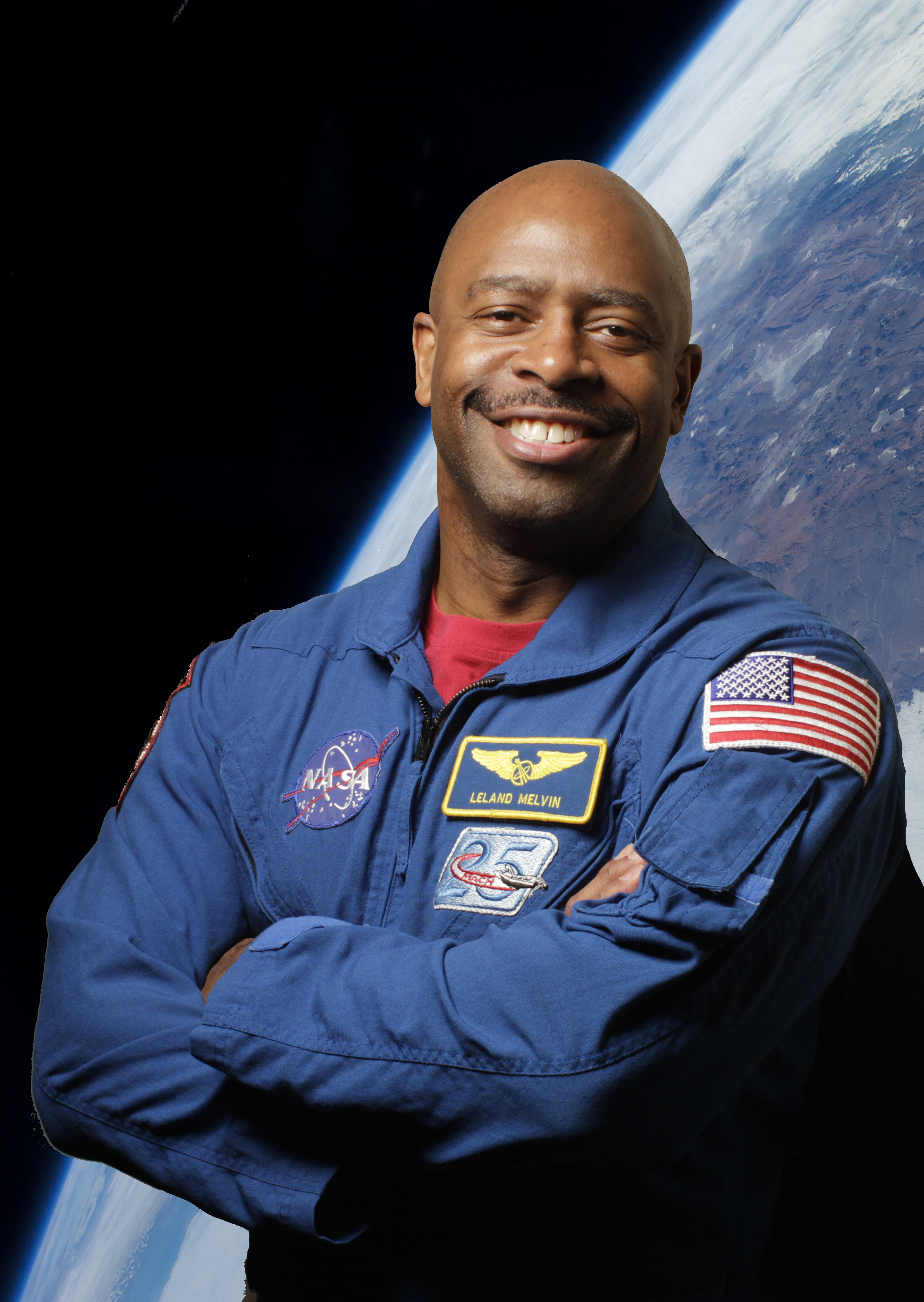 Astronaut Leland Melvin