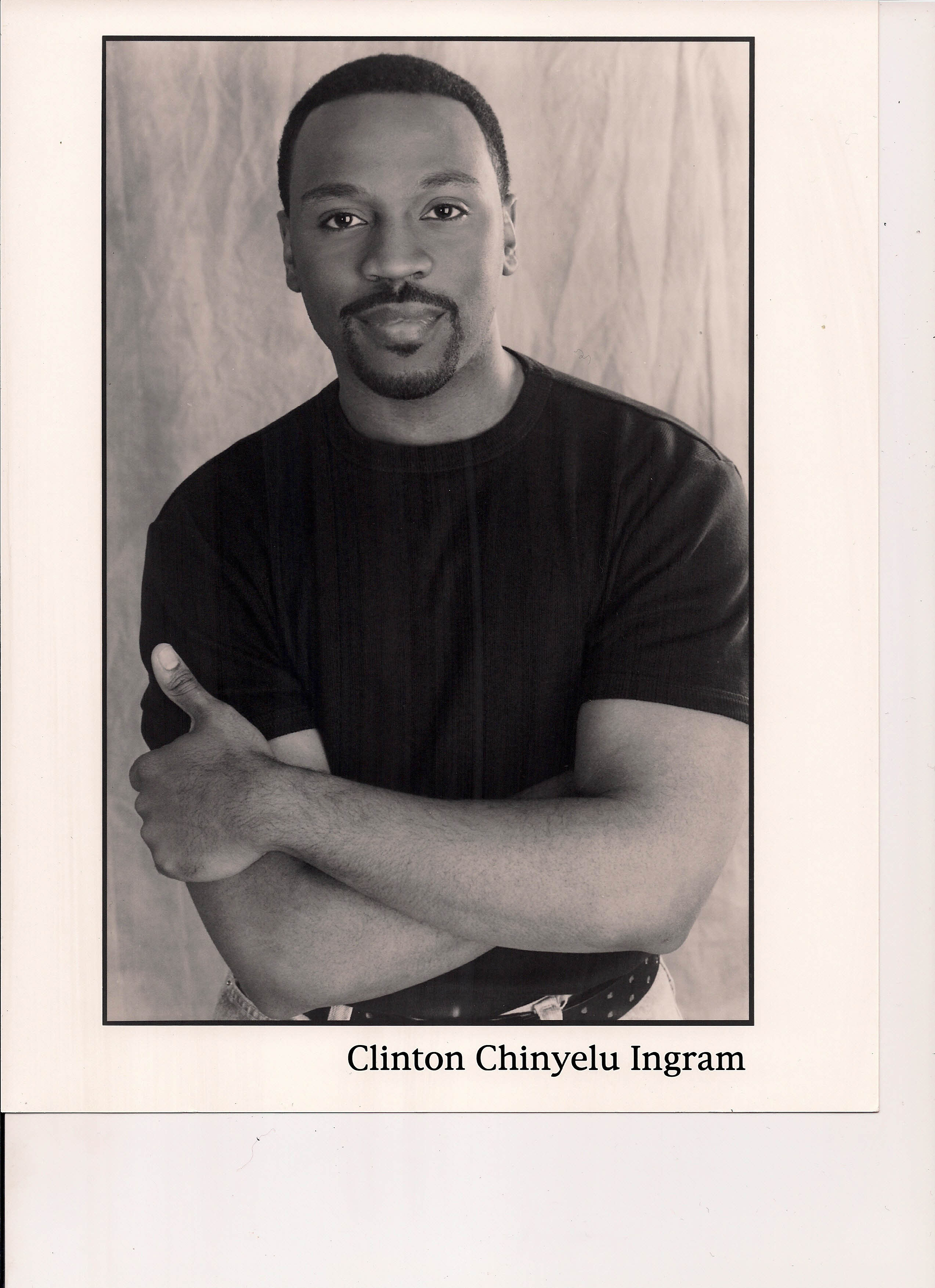 Actor/Singer/Musician Clinton Chinyelu Ingram