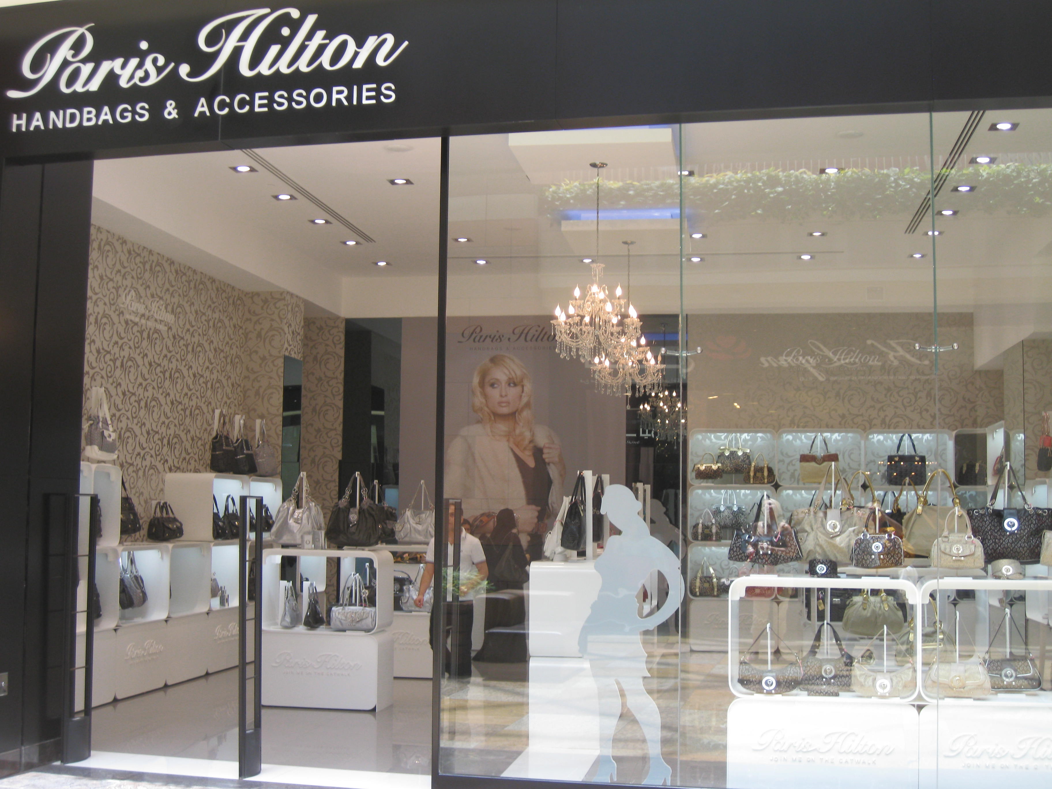 Paris Hilton Stores opening in Dubai