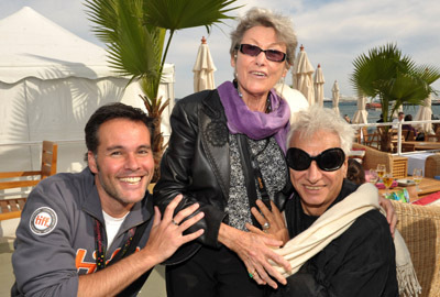 (L-R) Bruno Conde, Jacqueline Brodie and Henri Behar attend the TIFF Party held at the Plage des Palms during the 63rd Annual International Cannes Film Festival on May 14, 2010 in Cannes, France. 63rd Annual Cannes Film Festival - TIFF Party Plage des Palms Cannes, France May 14, 2010