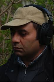Abdul Azeem Khan directing on the set of 'Open Secrets' (2008) in Wanstead, East London, U.K.