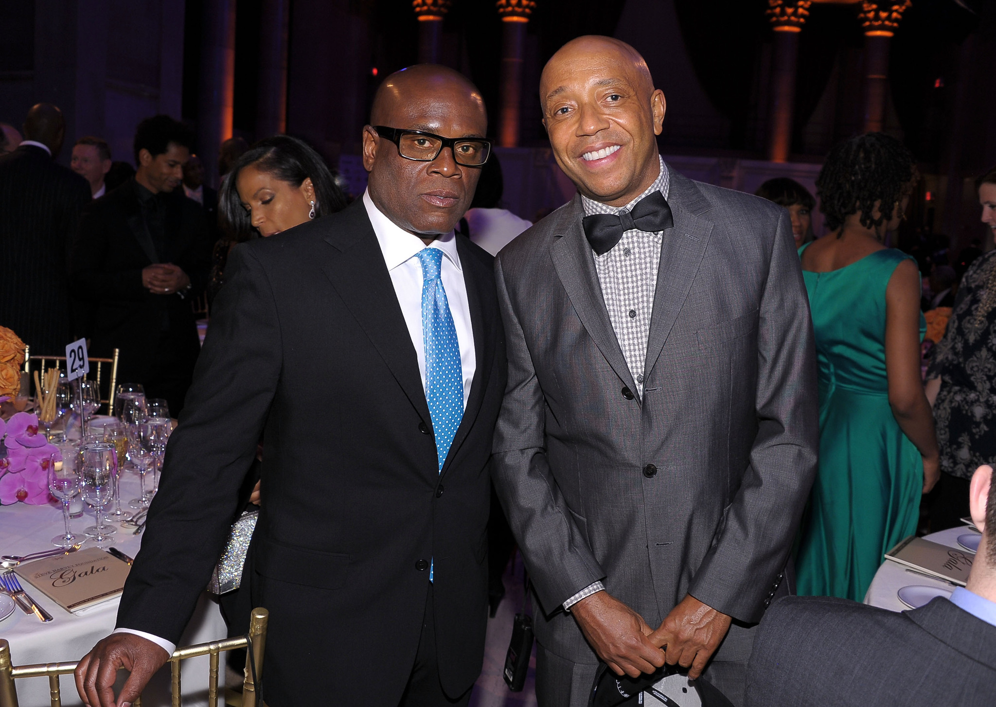 Russell Simmons and L.A. Reid