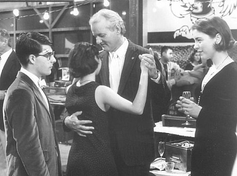 Still of Bill Murray, Jason Schwartzman, Sara Tanaka and Olivia Williams in Rushmore (1998)