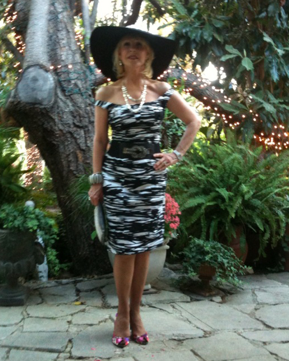 On-set of series, BHGC (Beverly Hills Ghost Club)...recurring role: Monica. July, 2012.
