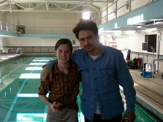 On TAR set with James Franco, Jordan Plays C.K.Williams (teen years)